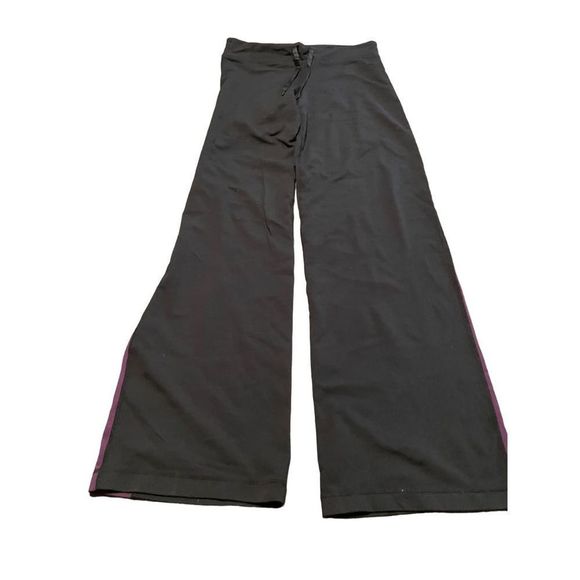 LULULEMON Straight Leg Pants  *Black/Purple* Size 4 - Picture 4 of 6